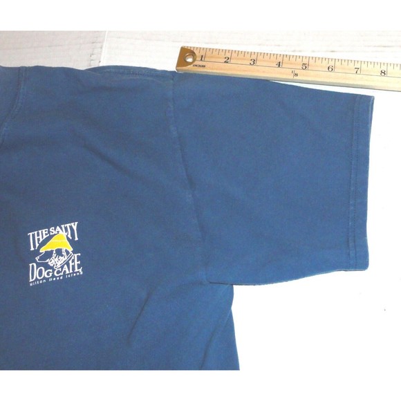 Vintage The Salty Dog Cafe Hilton Head Island Men's T-Shirt Size: Medium READ - Picture 5 of 9